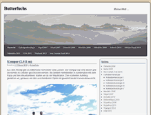 Tablet Screenshot of butterfuchs.de